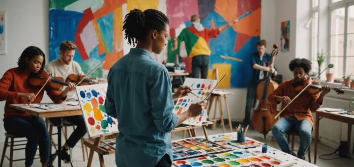 Trouver sa voie dans les arts